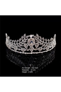 Gorgeous Wedding Bridal Tiara Crown With Swarovski Crystals